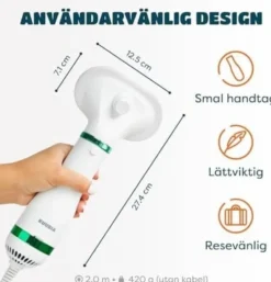 Djurhårtork 2 med Slicker Brush Grooming för katt och hund