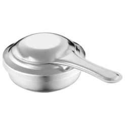 Dorre Fonda Fondue gjutjärnsgryta med akaciaträplatta