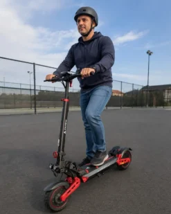 Dual Motor El scooter Ebike K2 Master - 2000W 50km/h - Offroad - 48V 20Ah ebike escooter elscooter elsparkcykel