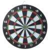 Dubbelsidig darttavla med 6 pilar