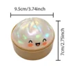 Dumpling Squishy Stressboll – Mjuk klämleksak för stress & ångest