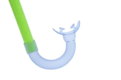 Dykset mask snorkel fenor grön stl 37-41 barn 7+ latexfri