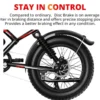 2026 - Elcykel - Ebike - S8 OOK-TEK 1000W 48V 17.5ah - 45km