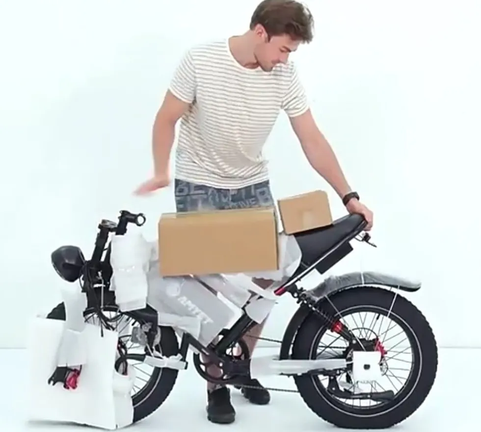 2026 - Elcykel - Ebike - S8 OOK-TEK 1000W 48V 17.5ah - 45km