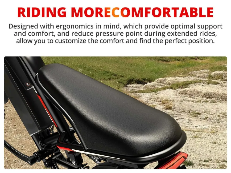 2026 - Elcykel - Ebike - S8 OOK-TEK 1000W 48V 17.5ah - 45km