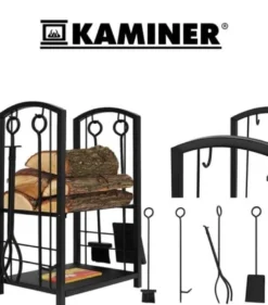 Eldställ med verktyg för eldstad