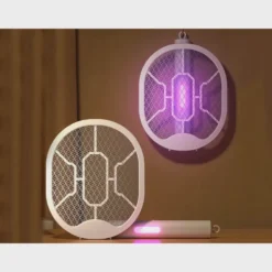 Elektrisk Flugdödare & Myggracket USB – UV-Lampa & Fällbar Design