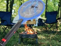 Elektrisk flugsmälla uppladdningsbar 52 cm, färg slumpas