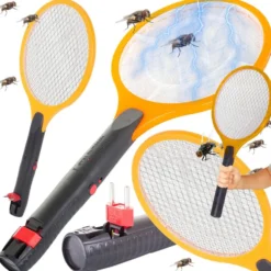 Elektrisk flugsmälla uppladdningsbar 52 cm, färg slumpas