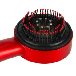 Elektrisk hårbottenmassager infraröd värme 3 lägen USB-C röd