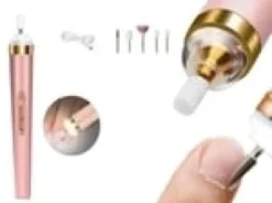Elektrisk Nagelfil med 5 sliphuvuden