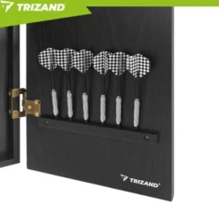 Elektronisk darttavla 45 cm med ljud/ljus, flera spel, batteri/adapter