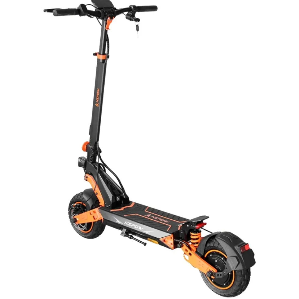 Elscooter Ebike K3 Master - Dual Motor 2400W 65km/h - 100KM - 52V 25Ah elsparkcykel ebike escooter