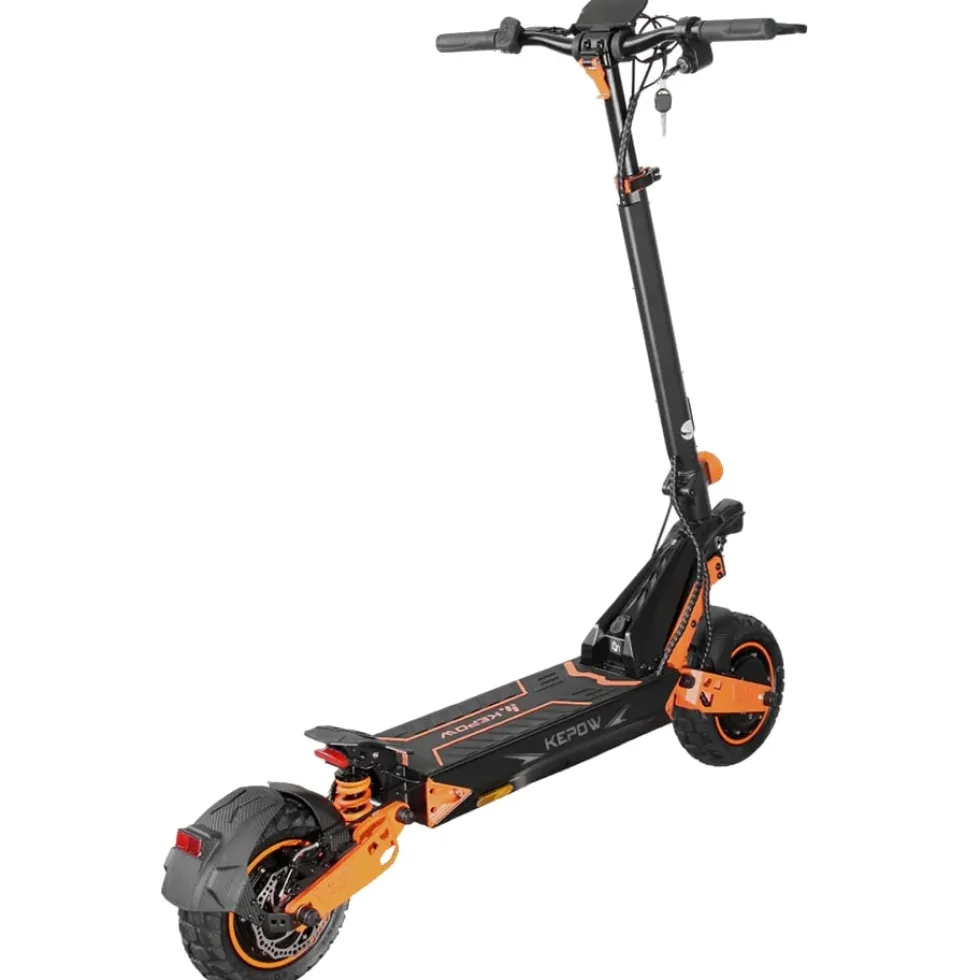 Elscooter Ebike K3 Master - Dual Motor 2400W 65km/h - 100KM - 52V 25Ah elsparkcykel ebike escooter