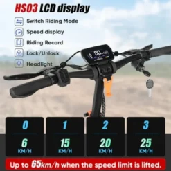 Elscooter Ebike K3 Master - Dual Motor 2400W 65km/h - 100KM - 52V 25Ah elsparkcykel ebike escooter