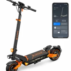 Elscooter Ebike K3 Master - Dual Motor 2400W 65km/h - 100KM - 52V 25Ah elsparkcykel ebike escooter