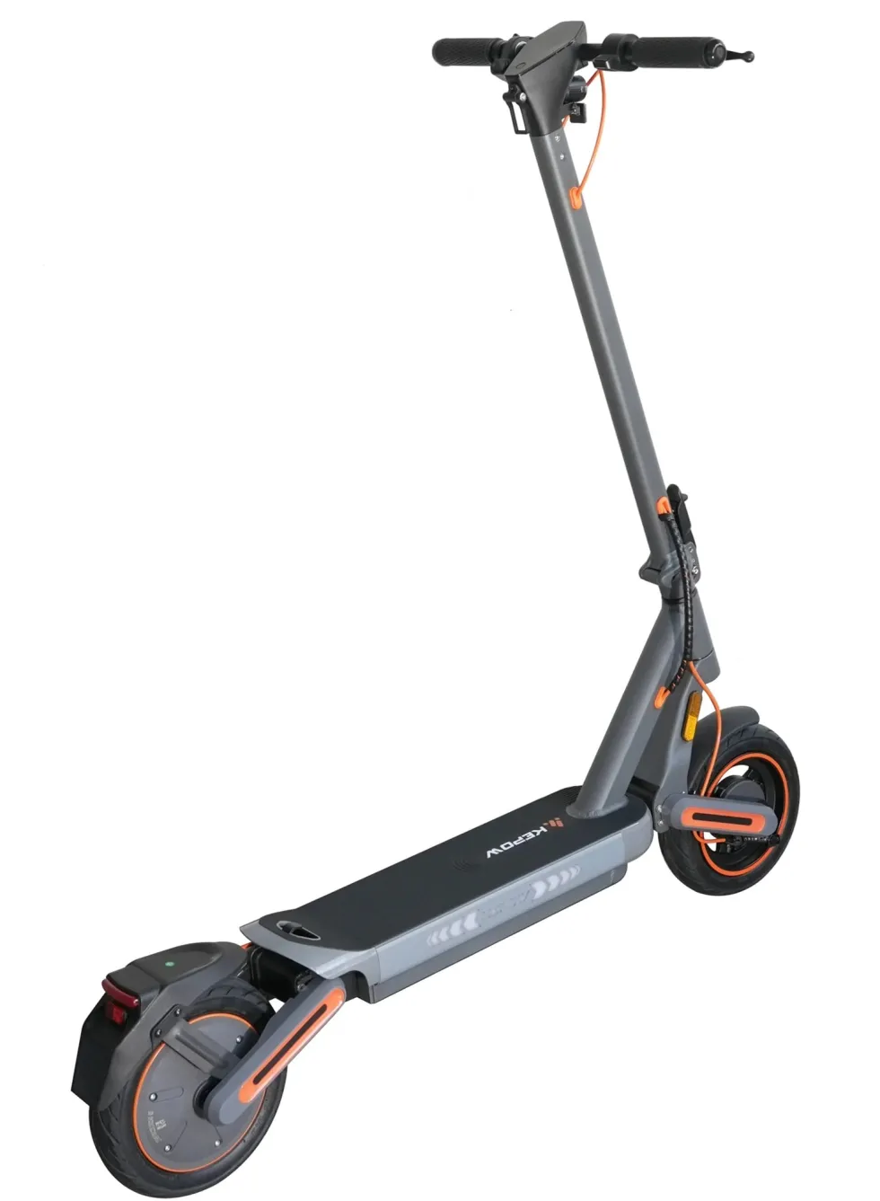 Elscooter Elkick E12 500W - 40km/h - Hopfällbar Elsparkcykel - 10 tum - Grå escooter ebike
