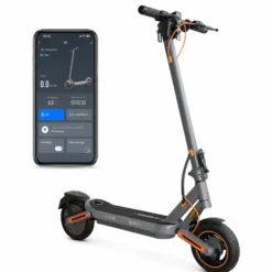 Elscooter Elkick E12 500W - 40km/h - Hopfällbar Elsparkcykel - 10 tum - Grå escooter ebike