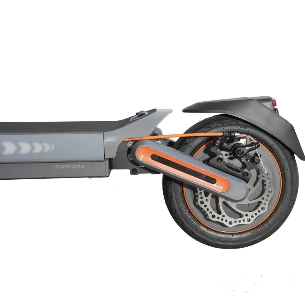 Elscooter Elkick E12 500W - 40km/h - Hopfällbar Elsparkcykel - 10 tum - Grå escooter ebike
