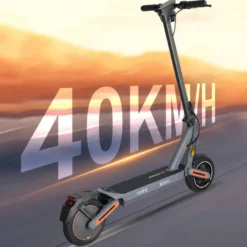 Elscooter Elkick E12 500W - 40km/h - Hopfällbar Elsparkcykel - 10 tum - Grå escooter ebike