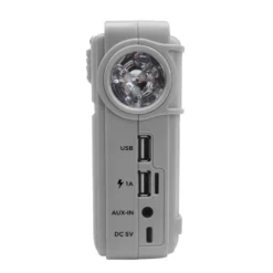Emergency AM FM-radio Bluetooth spelare Handvevgenerator PowerBank