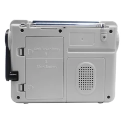 Emergency AM FM-radio Bluetooth spelare Handvevgenerator PowerBank