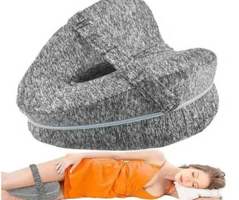 Ergonomisk knäkudde i minnesskum