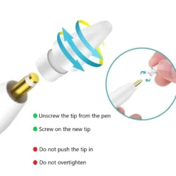 Ersättningsspetsar för Apple Pencil Gen 1 och 2