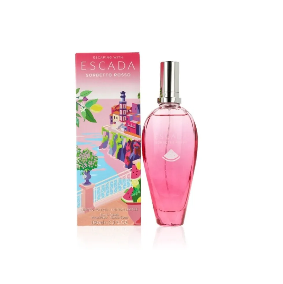 Escada Sorbetto Rosso Edt 100ml