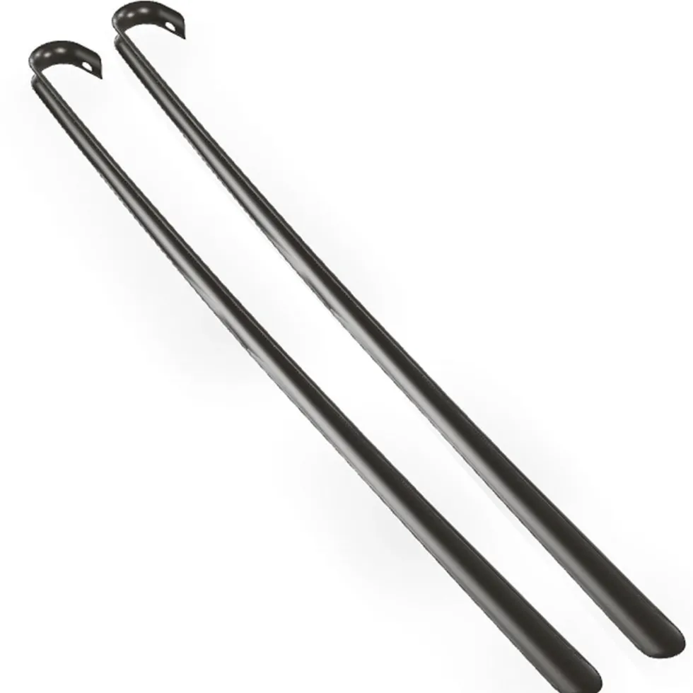 Extra långt skohorn i metall 80 cm