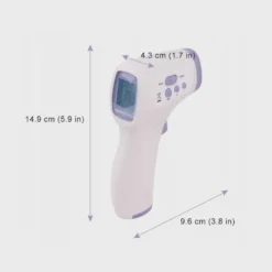 Febertermometer IR Beröringsfri 2-i-1 – Snabb Digital Termometer med LCD