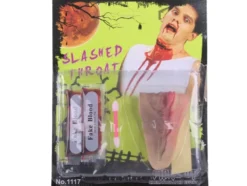 Fejksår hals + fejkat blod 10 ml (2x5 ml) Halloween sminkset