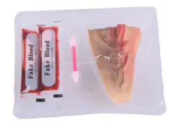 Fejksår hals + fejkat blod 10 ml (2x5 ml) Halloween sminkset