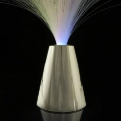 Fiberoptisk lampa / Färgskiftande LED-lampa 21 cm