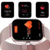 FitPro Android iOS Smartwatch med 2 armband, bluetooth och hälso-funktioner Rosa
