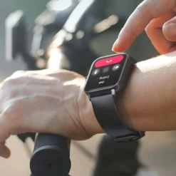 FitPro Bluetooth Smartwatch med 2st Armband - Puls, Blodtryck, Sömn och Rörelse Svart