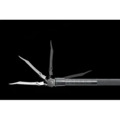 Fällbar multiverktygsspade 16-i-1 med 2 nylonfodral, aluminium/rostfritt