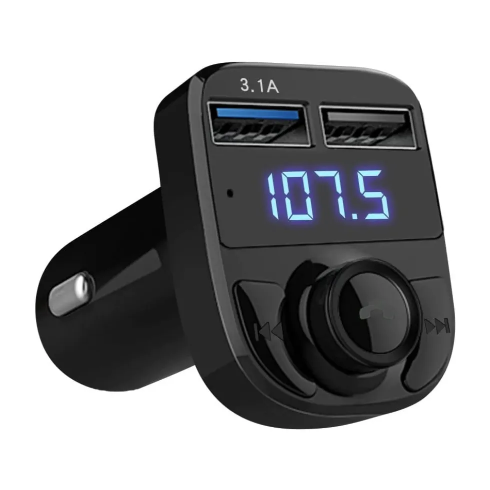 FM sändare X8 med bluetooth och handsfree