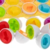 Formsorterare ägg 12 delar Montessori leksak 18 mån+
