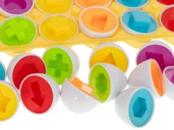 Formsorterare ägg 12 delar Montessori leksak 18 mån+