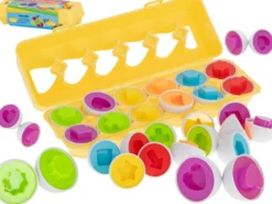 Formsorterare ägg 12 delar Montessori leksak 18 mån+