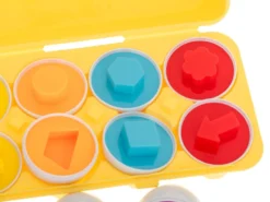 Formsorterare ägg 12 delar Montessori leksak 18 mån+