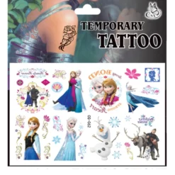 Frozen tatueringar - 4 ark - Barn tatueringar