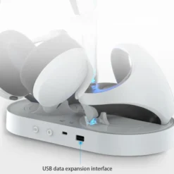 För PS5 VR Headset + Kontroller Laddning Laddningsställ