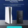 För Sony PS5 PS4 PC hörlurar Bluetooth USB 3,5 mm ljudsändare trådlös mottagare