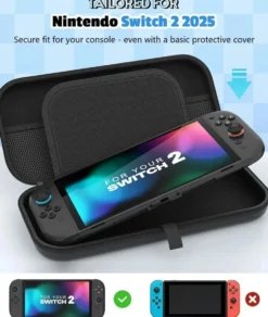 Förvaringsfodral kompatibelt med Nintendo Switch 2