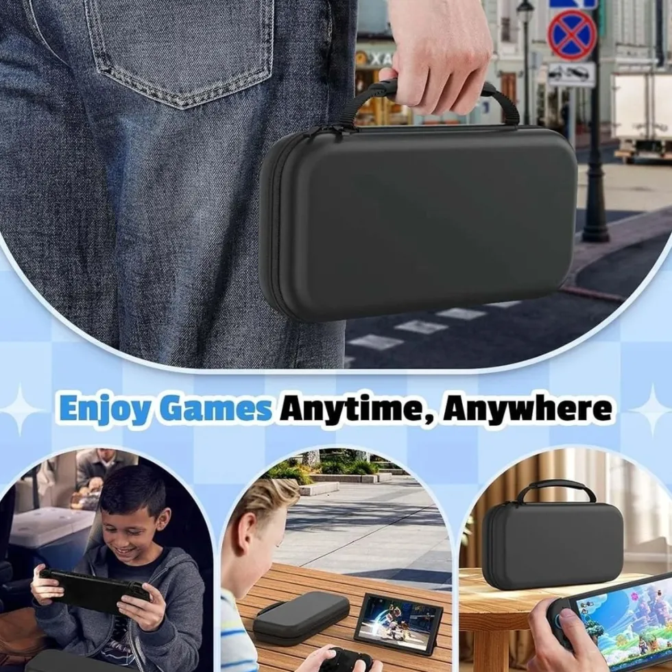 Förvaringsfodral kompatibelt med Nintendo Switch 2