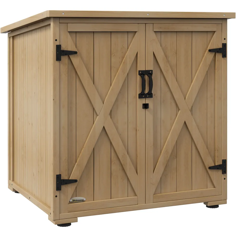 Förvaringslåda för utomhusbruk, trädgårdslåda, dynlåda, väderbeständig, asfalttak, 77,5 cm x 88 cm x 90 cm, mörkgrå