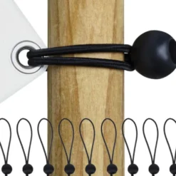 Fästen med elastiskt band för presenning 10-pack