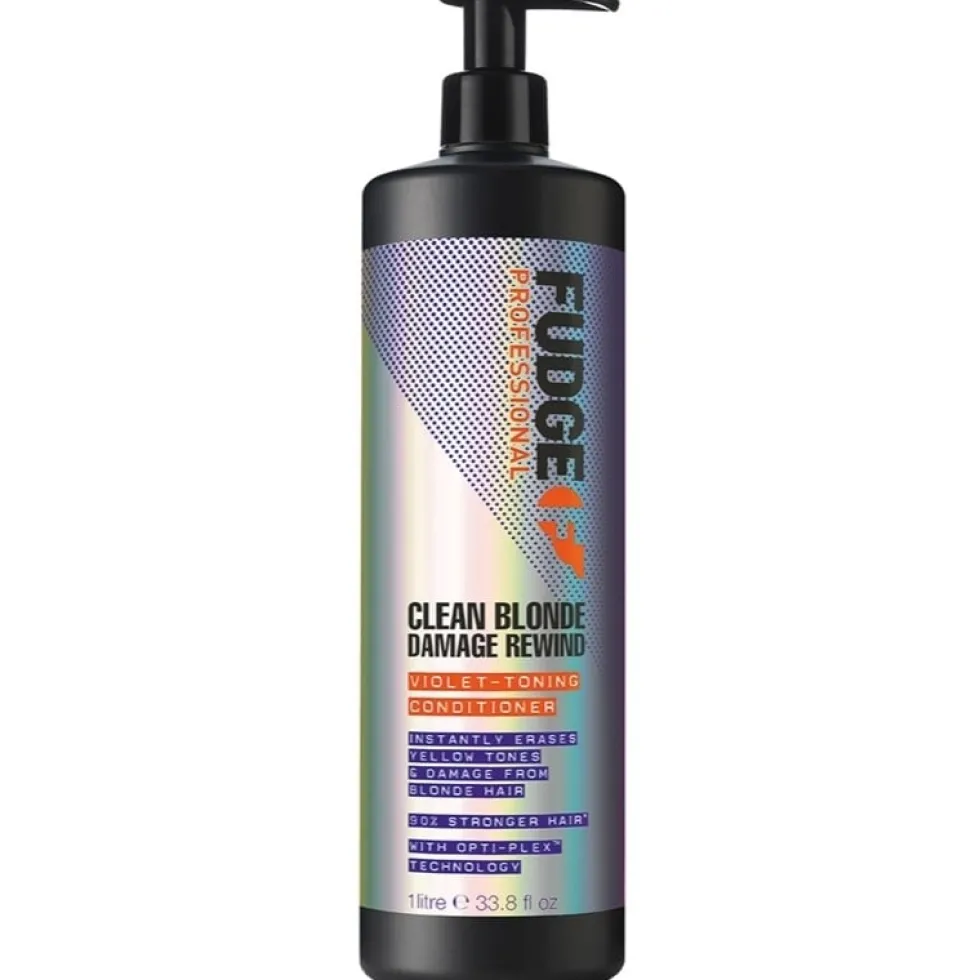 Fudge Clean Blonde Damage Rewind Violet-Toning Conditioner 1000ml
